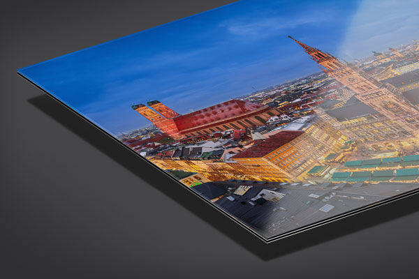 Acrylglas | Marienplatz in München bei Nacht