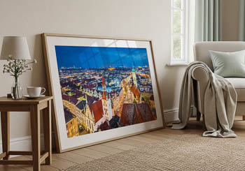 Wall Art | Night skyline of Munich