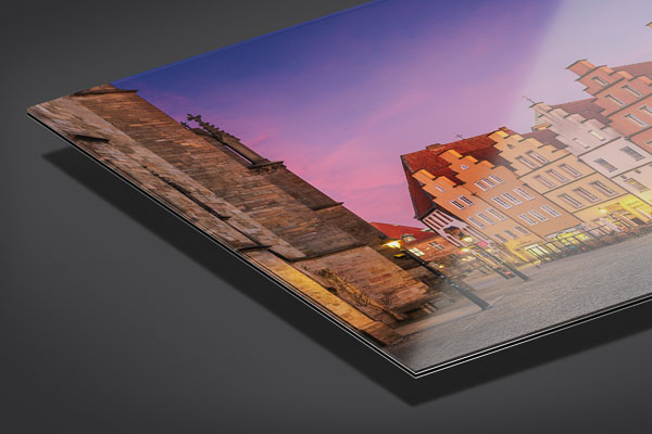 Acrylglas | Giebelhäuser am Marktplatz in Osnabrück