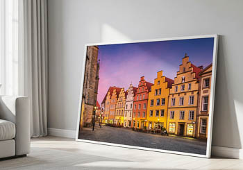 Wall Art | Market square of Osnabrück