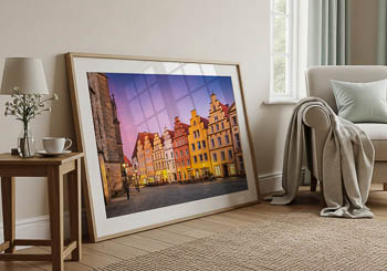 Wall Art | Market square of Osnabrück