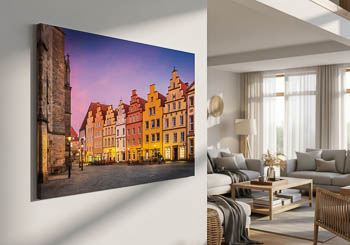 Wall Art | Market square of Osnabrück