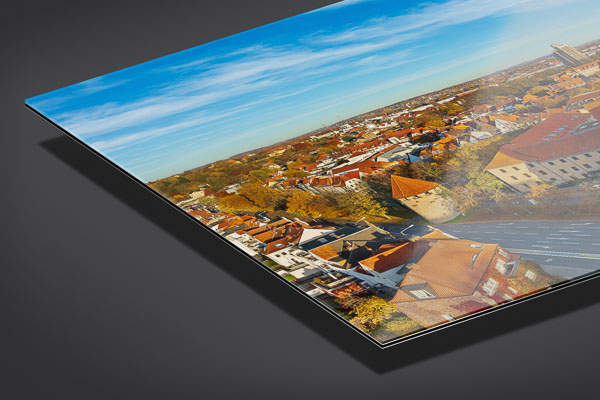 Acrylglas | Panorama der Altstadt von Osnabrück