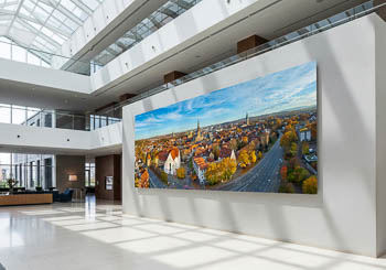 Wandbild | Panorama der Altstadt von Osnabrück