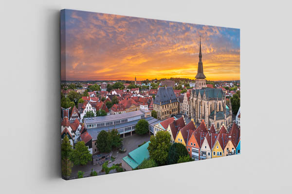 Canvas | Aerial view of Osnabrück old town