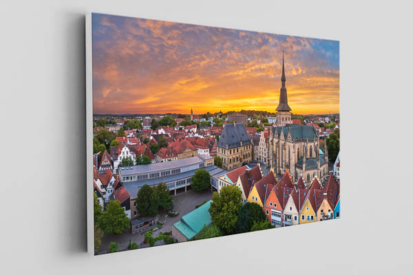 Canvas | Aerial view of Osnabrück old town