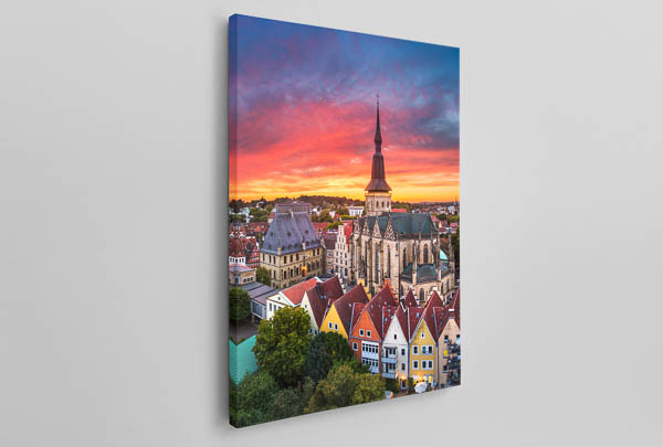 Canvas | Aerial view of Osnabrück old town