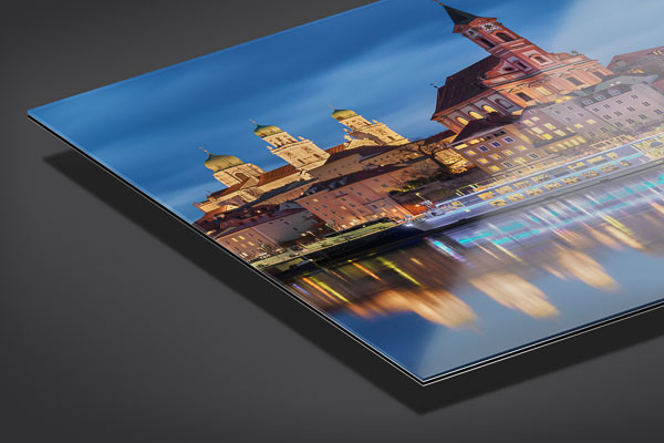 Acrylic Glass | Old Town of Passau at night