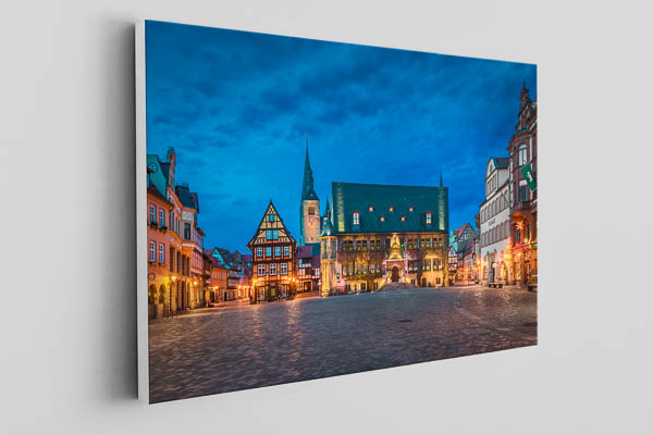 Canvas | Market square of Quedlinburg