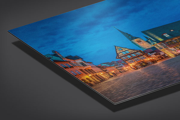 Metal Print | Market square of Quedlinburg