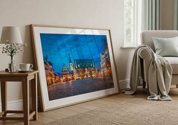 Wall Art | Market square of Quedlinburg