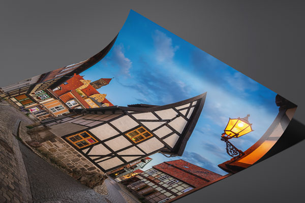 Kunstdruck / Poster | Altstadt von Quedlinburg