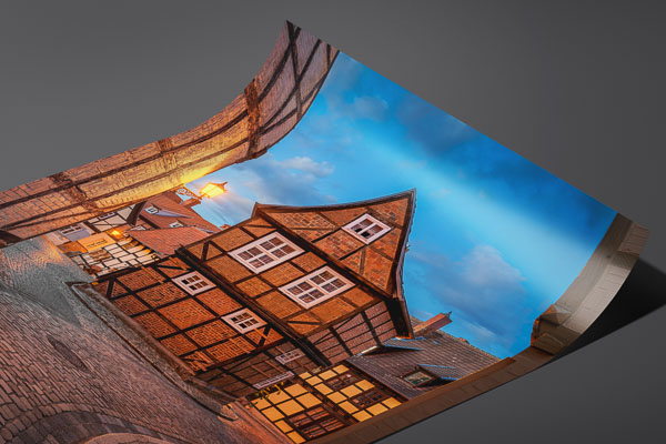 Kunstdruck / Poster | Altstadt von Quedlinburg