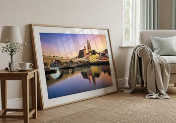 Wall Art | Sunset in Regensburg