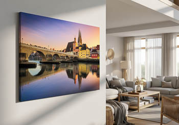 Wall Art | Sunset in Regensburg