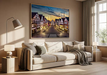 Wandbild | Altstadt von Rinteln