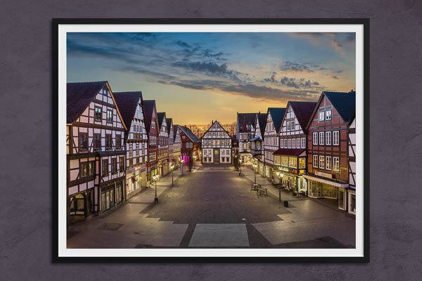 Poster / Kunstdruck | Altstadt von Rinteln
