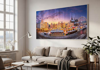 Wall Art | Christmas market in Rostock