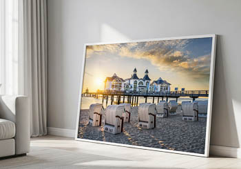 Wandbild | Seebrücke Sellin auf der Insel Rügen