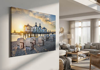 Wall Art | Sellin Pier on the Rügen island