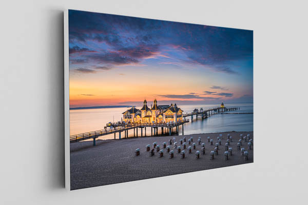 Canvas | Sunset at the Sellin Pier