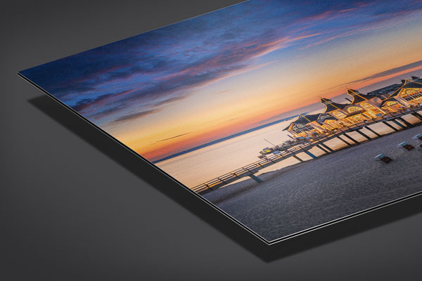 Metal Print | Sunset at the Sellin Pier