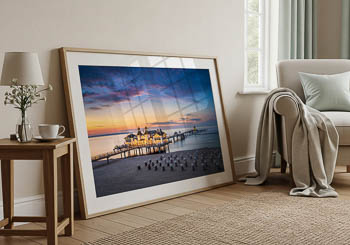 Wall Art | Sunset at the Sellin Pier