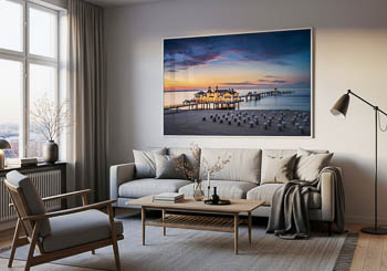 Wall Art | Sunset at the Sellin Pier