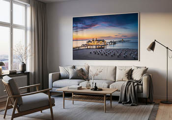 Wall Art | Sunset at the Sellin Pier