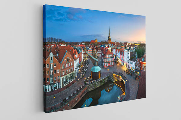 Canvas | Historic harbor in Stade