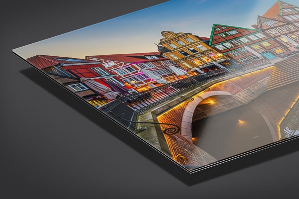 Acrylglas | Historischer Hafen in Stade