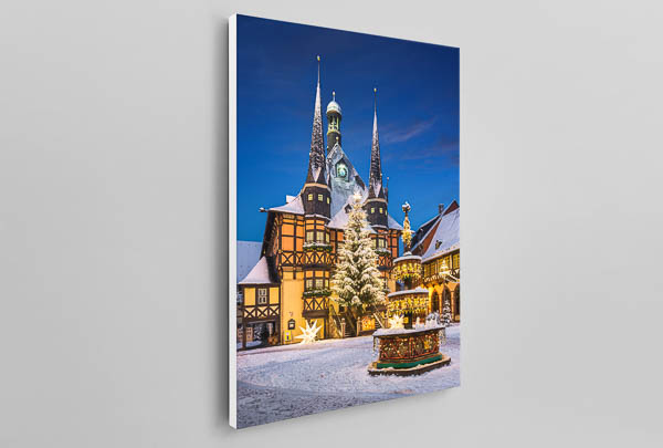 Canvas | Town Hall of Wernigerode during winter