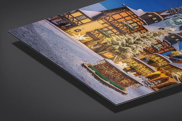 Alu-Dibond | Rathaus von Wernigerode im Winter
