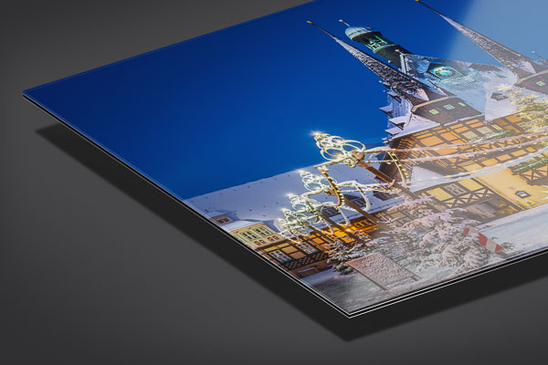 Acrylglas | Rathaus von Wernigerode im Winter