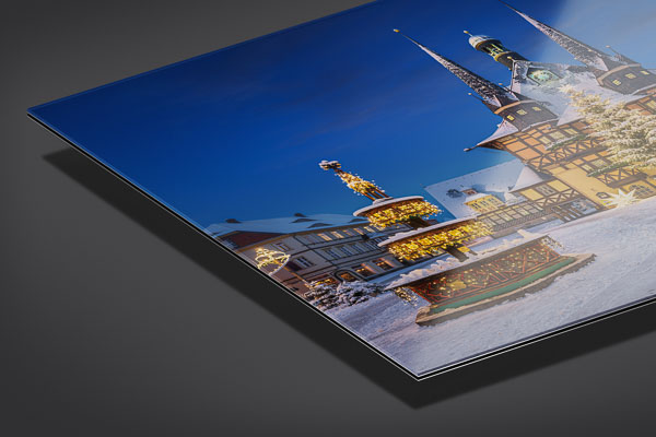 Acrylic Glass | Town Hall of Wernigerode during winter