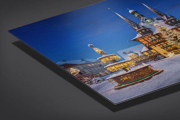 Metal Print | Town Hall of Wernigerode during winter