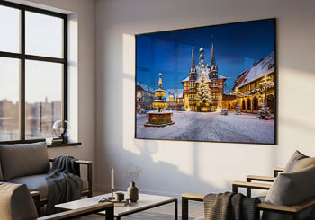 Wall Art | Town Hall of Wernigerode during winter