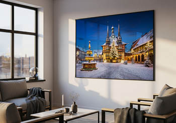 Wall Art | Town Hall of Wernigerode during winter