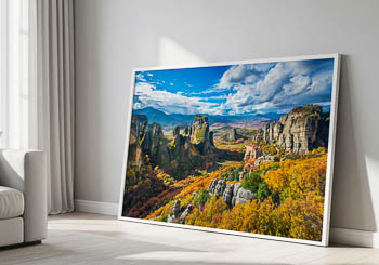 Wandbild | Meteora-Klöster in Griechenland