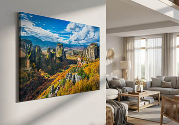 Wandbild | Meteora-Klöster in Griechenland