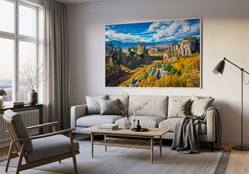 Wall Art | Meteora monasteries in Greece