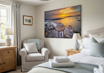 Wall Art | Sunset on Santorini in Greece