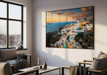Wall Art | Sunset on Santorini in Greece