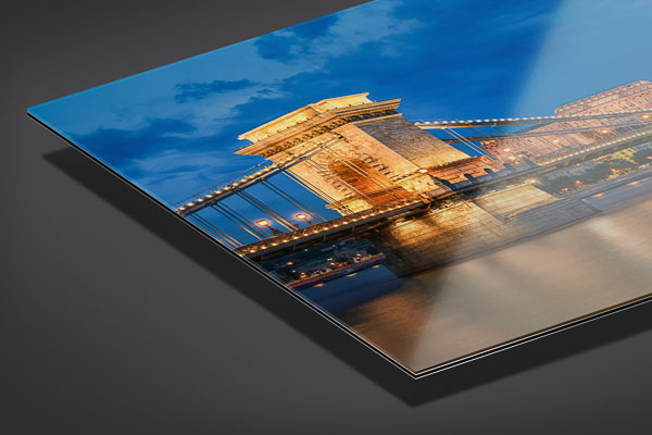 Acrylic Glass | Buda Castle and Chain Bridge in Budapest