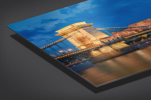 Metal Print | Buda Castle and Chain Bridge in Budapest