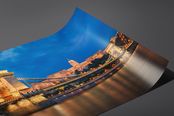 Fine Art Print | Buda Castle and Chain Bridge in Budapest