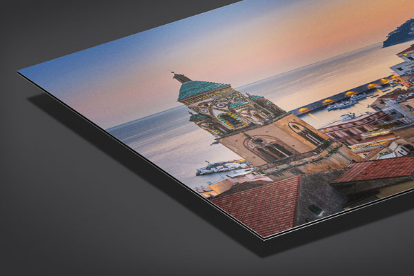 Metal Print | Sunset in Amalfi