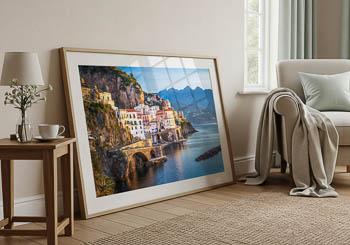 Wall Art | Morning view of Atrani on the Amalfi Coast