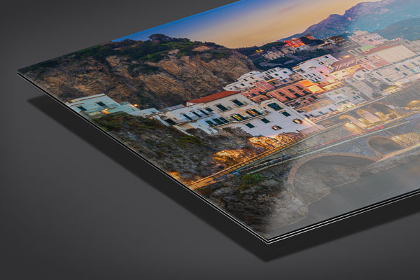 Acrylic Glass | Night in Atrani at the Amalfi Coast