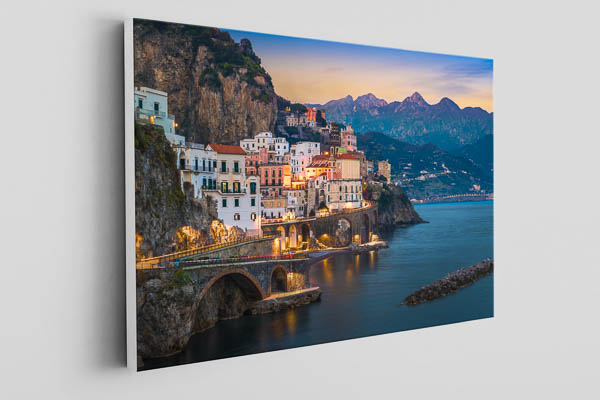 Canvas | Night in Atrani at the Amalfi Coast